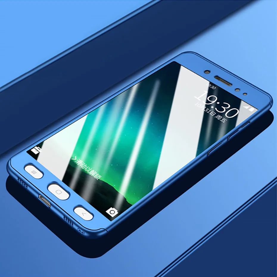 YAMIZOO Case For Xiaomi Redmi Nota 5a Prime Case 360 Hard Luxury Cover Protective Glass For Xiaomi Redmi Note 5a Case 5a On Pro  (3)