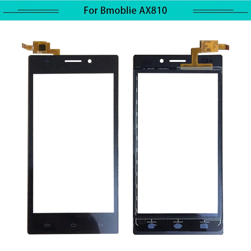 Протестировано 20 шт./лот сенсорная панель для Bmobile AX810 сенсорный экран стекло дигитайзер Замена датчика