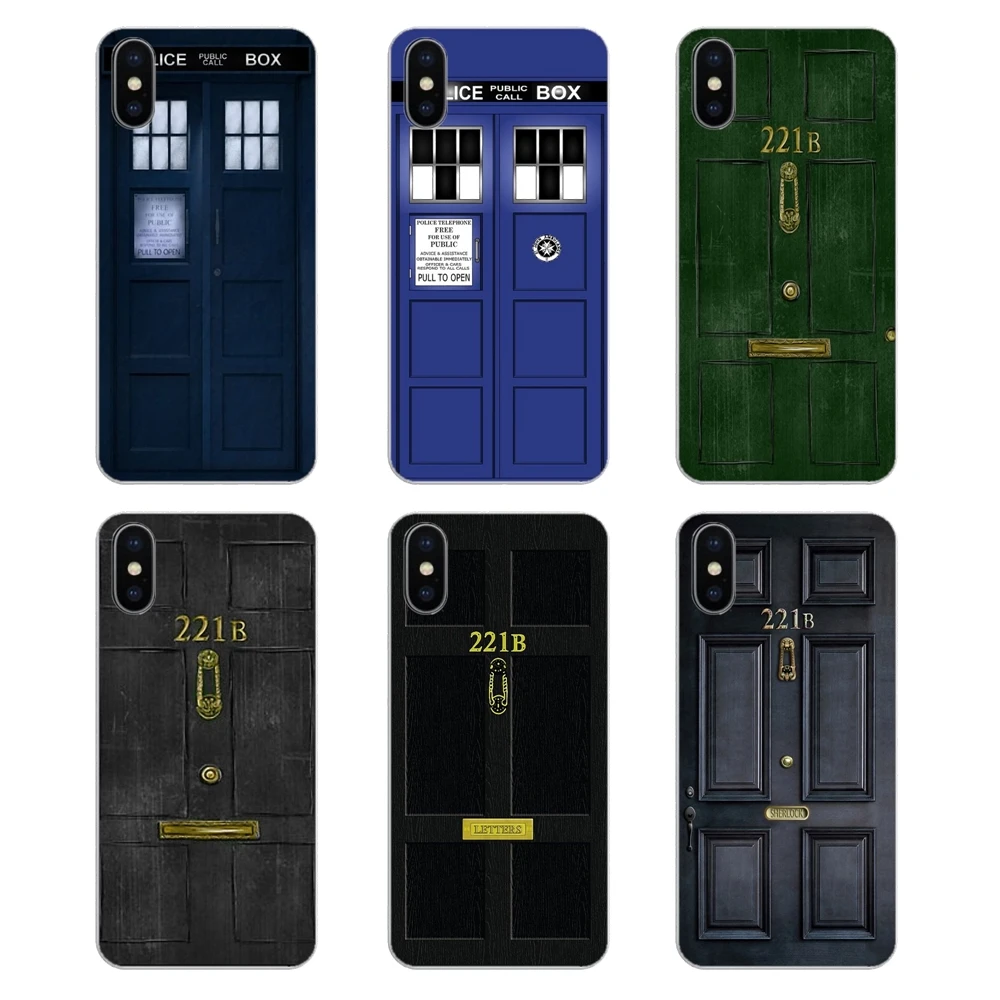 Силиконовый чехол для телефона Samsung Galaxy Note 8 9 S9 S10 A8 A9 Star Lite Plus A6S A9S Sherlock Holmes 221B Doctor Who