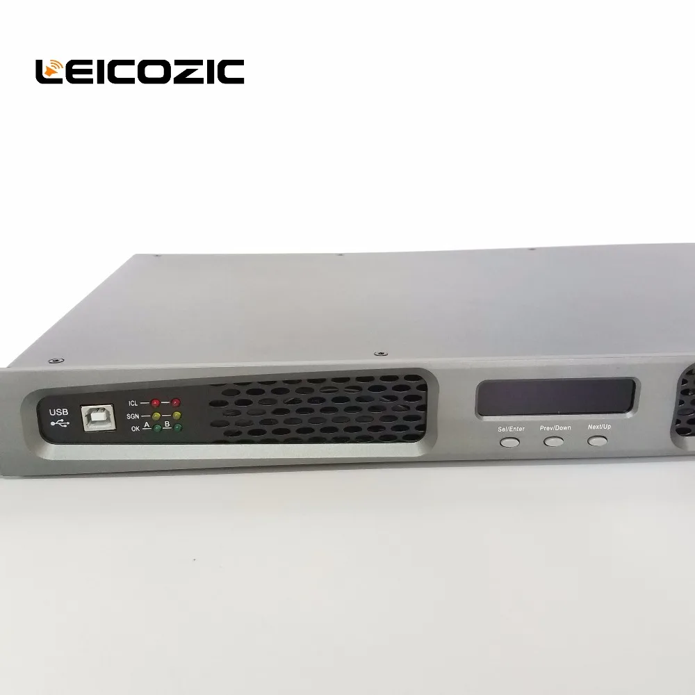 Leicosic 2x900 Вт усилитель 1U DJ профессиональный домашний аудио цифровой стерео 2