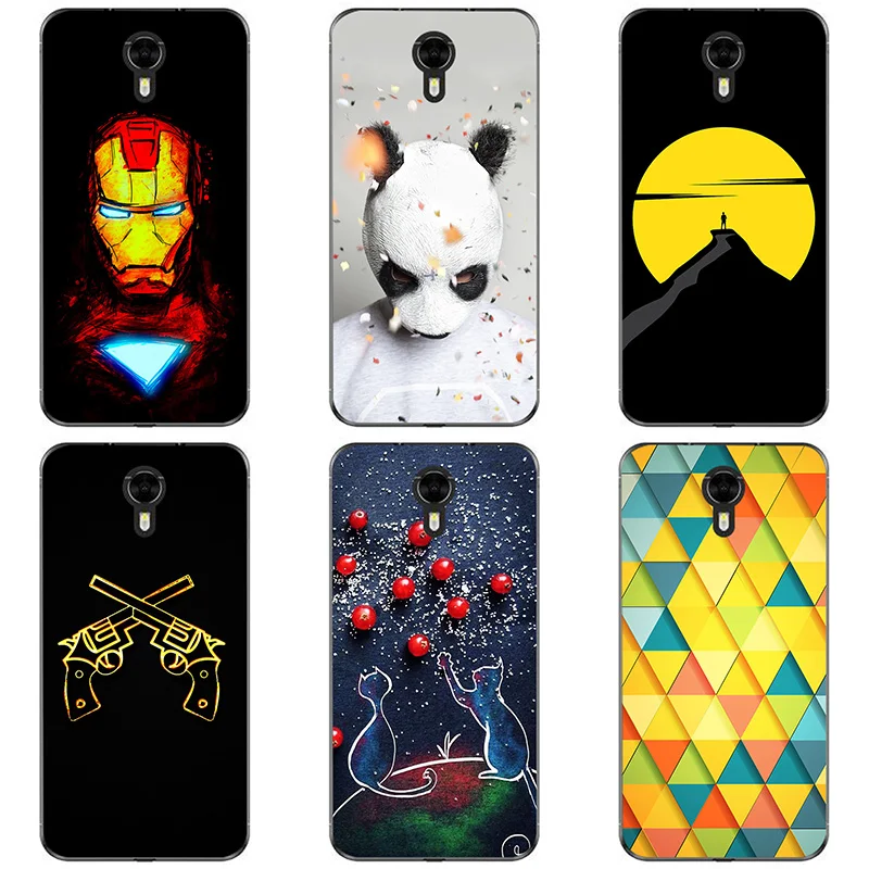 

For Ulefone Power 2 Case Soft Silicone Back Cover Cases For Ulefone Power 2 Painting Soft TPU Coque Cases Patterned Shell Skin