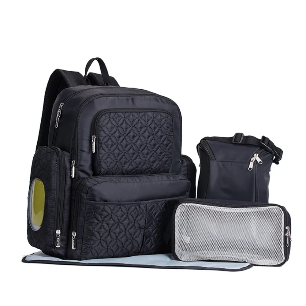 

blosa 5PCS/Set Large Capacity Mummy Bag Mother Diaper Backpack Baby Nappy Bags Nursing Baby Care Maternity Mummy Stroller Bag