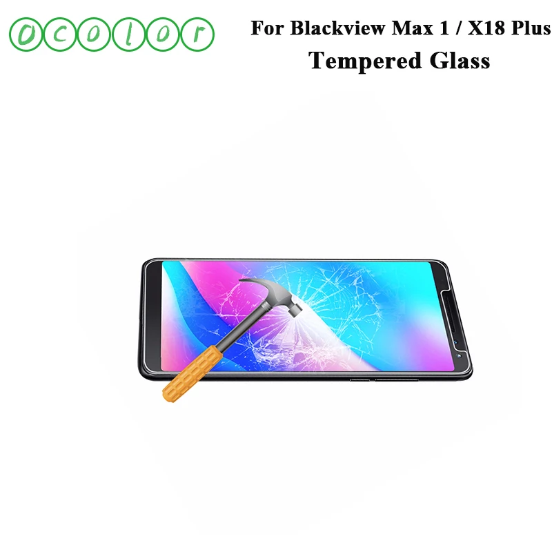Ocolor для Blackview X18 Plus защитная пленка из закаленного стекла экрана Замена Max 1