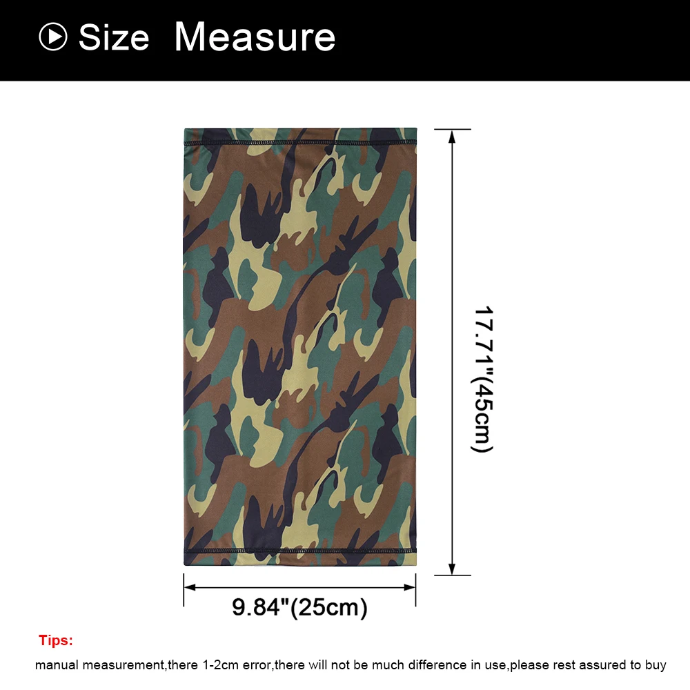 Мультикам камуфляжная бандана тактическая повязка для шеи трубчатая маска для лица военный армейский Лыжный спорт Велоспорт Охота Пешие прогулки страйкбол шарф маска