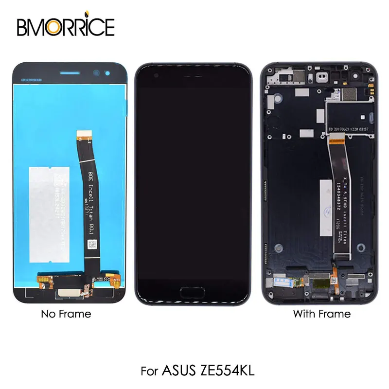 Для Asus ZenFone 4 ZE554KL Z01KDA Z01KD Z01KS ЖК дисплей сенсорный экран дигитайзер полная сборка