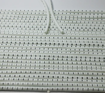 

freeshipping 1300pcs/set print Cable wire Markers 0.5-10mm2 26 different letter ABCDEFGHIJKLMNOPQRSTUVWXYZ