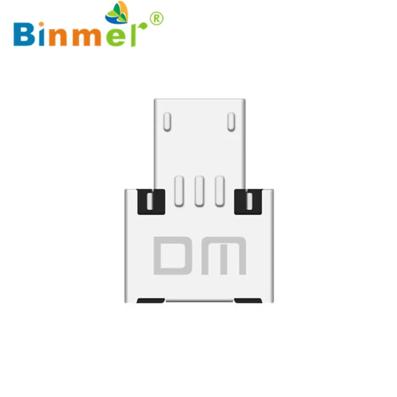 Binmer 2017 Бесплатная доставка 2 шт. микро USB штекер гнездо OTG адаптер конвертер для