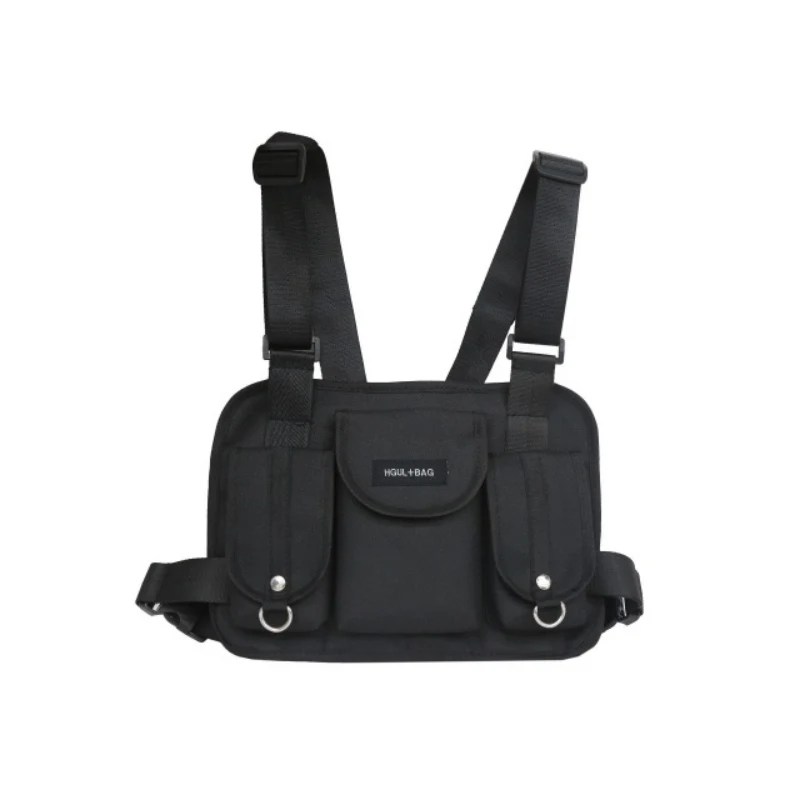 

Chest Rig Waist Hop Shoulder Style Tactical Chest Front Bags Cross Pack Hunting Functional Radio Harness Bag Hip