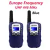 Blue EU frequency