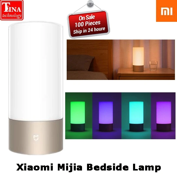 

100% Original Xiaomi Mijia Yeelight Night LED Smart Lights Indoor Bedside Lamp Remote Touch Control Smartphone App control