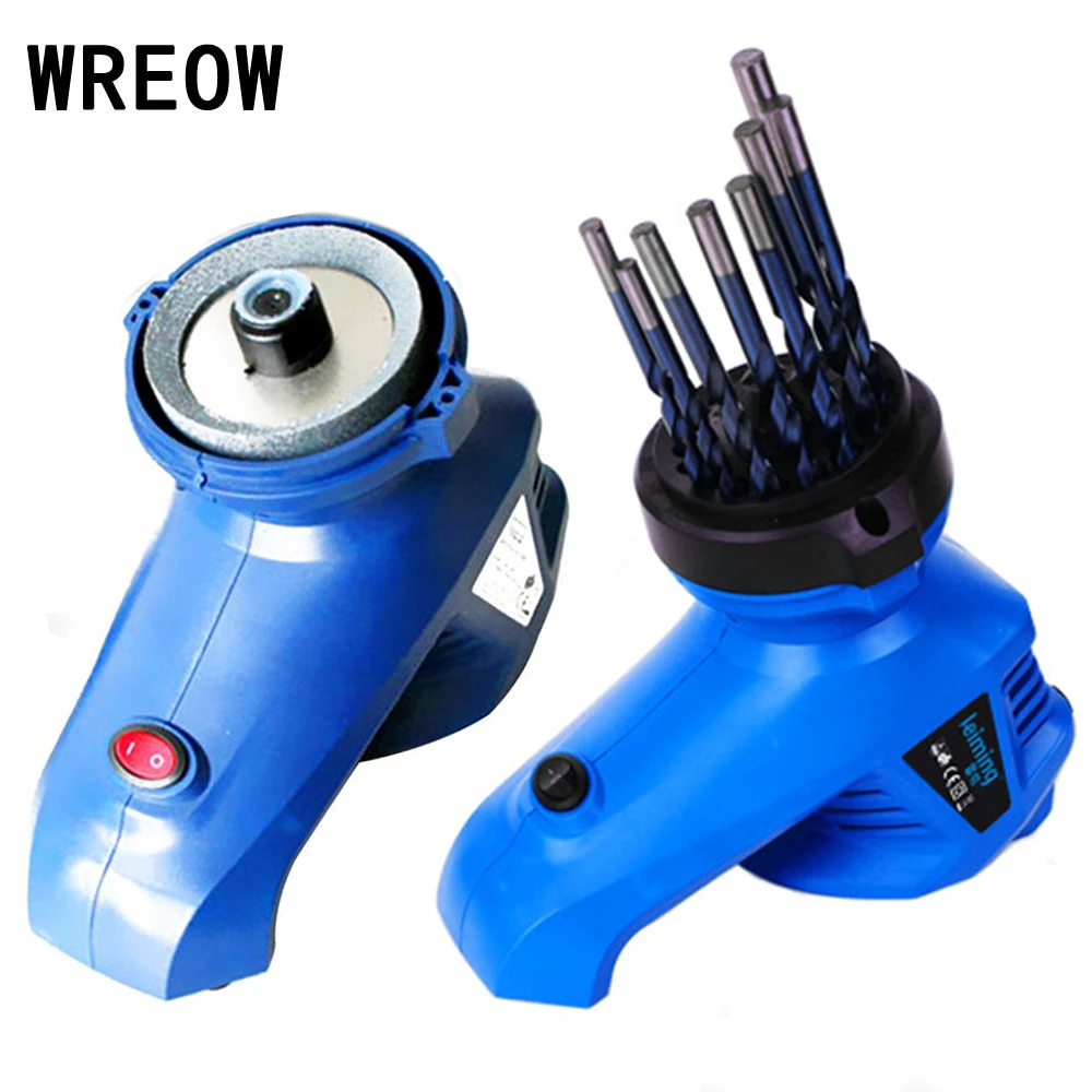 

95W Lion Head Shape Electric Mill Twist Power Drill Bit Electrician Sharpener Plug Tool For 3-12mm Grinding machine