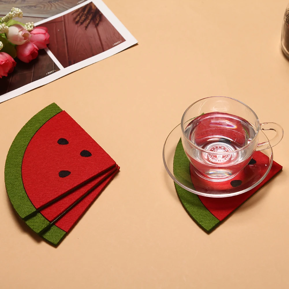 Антискользящий коврик для посуды красочный фруктовый узор чашка нескользящий