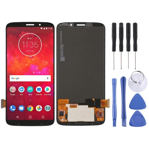 

LCD Screen and Digitizer Full Assembly for Motorola Moto Z3 Play(Black)