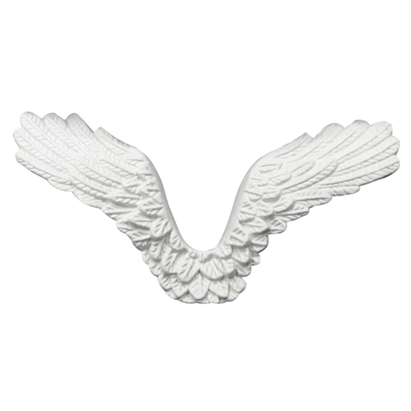 Различные стили пластиковое белое крыло Ангела ремесло Рождество свадебный рюкзак с орнаментом украшение одежды покрытое крылом