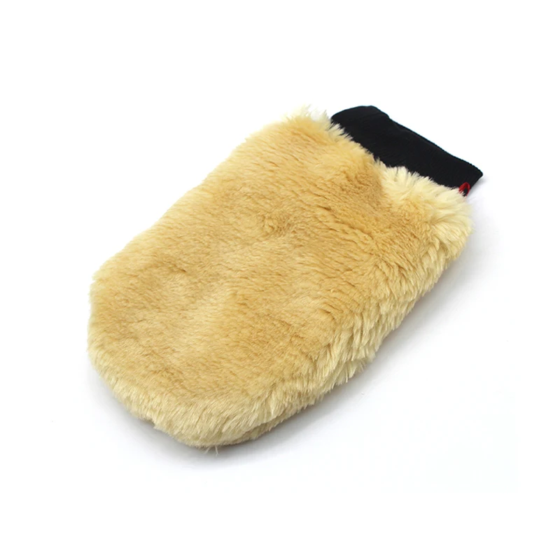 Wool Soft Car Washing Gloves Cleaning Brush Microfiber Plush Mitt Car Wash Glove Towel Detailing Brushes Sponge Tools 1 Pcs car cleaning tool