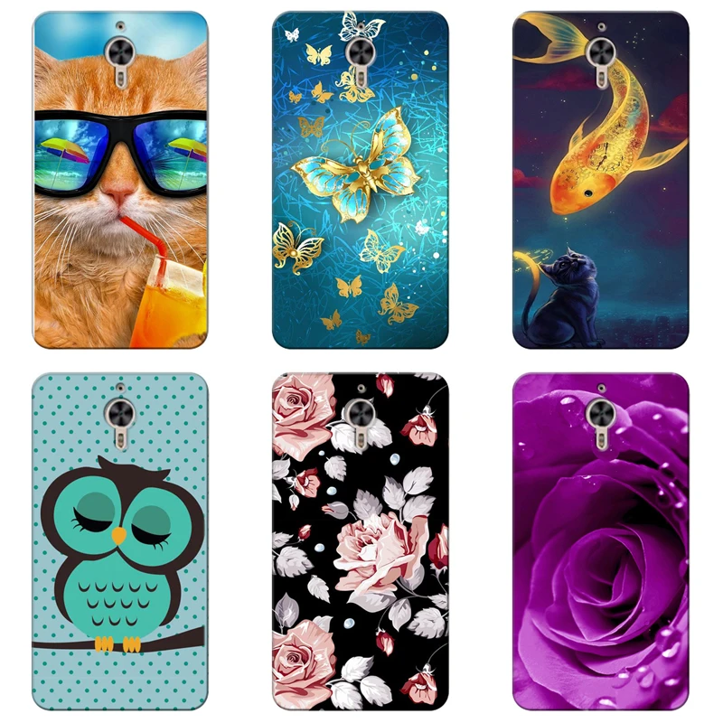 

Luxury Painted TPU Soft Print Phone Case For PPTV King 7 King 7S PP6000 Soft Silicone Back Cover Cases Pattern Cat Shell Capa