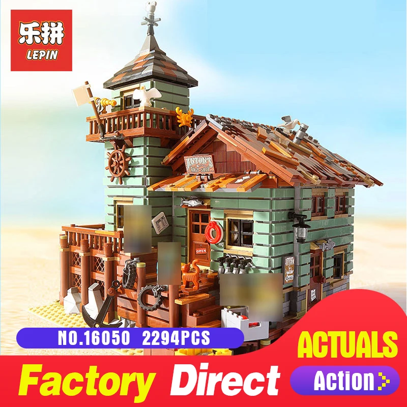 

Lepin 16050 Creative MOC Series The Old Finishing Store Set Compatible with 21310 Educational Building Blocks Bricks Toys Model