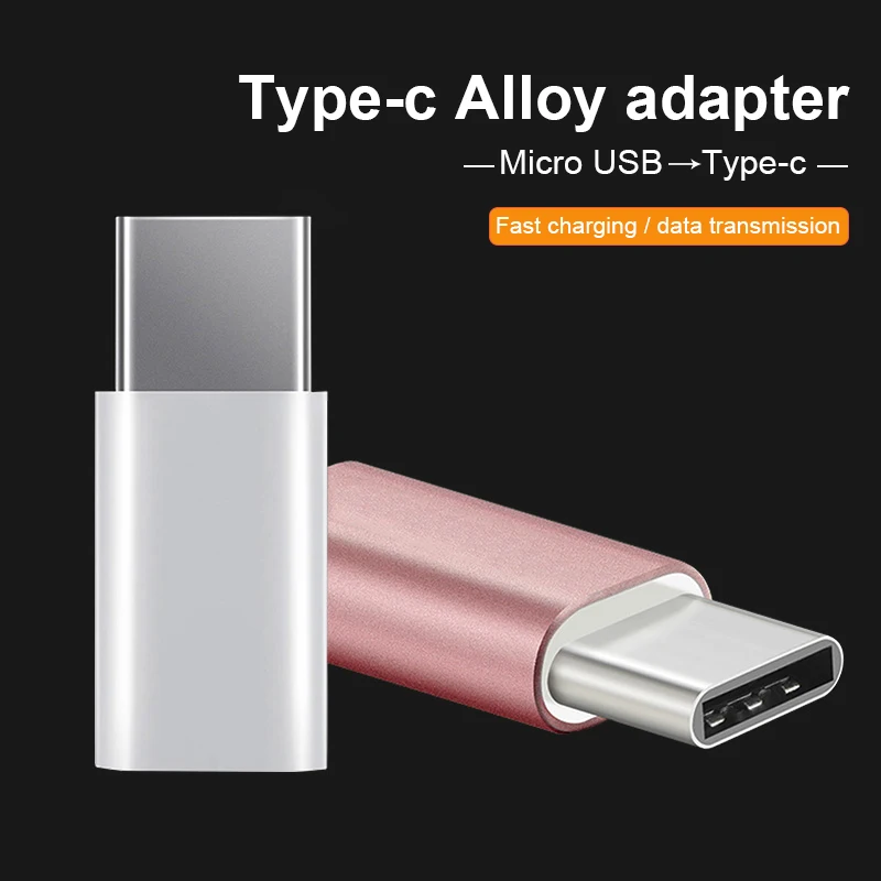 Адаптер типа C для Micro USB для samsung, кабель-конвертер для зарядки и передачи данных для iPhone X 8 7 6 xiaomi redmi 4x5 plus type-c