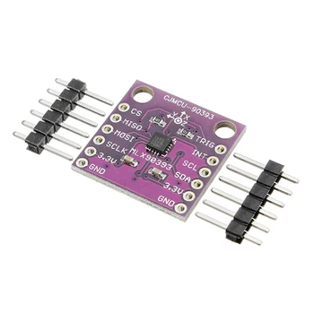 

1PC New Arrival CJMCU-90393 MLX90393 Digital 3D Hall Sensor Displacement Angle Rotate 3D Position Board Module
