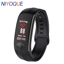NIYOQUE спортивный смарт-браслет цветной экран Bluetooth Смарт-браслет монитор сердечного ритма фитнес-трекер сна Смарт-часы