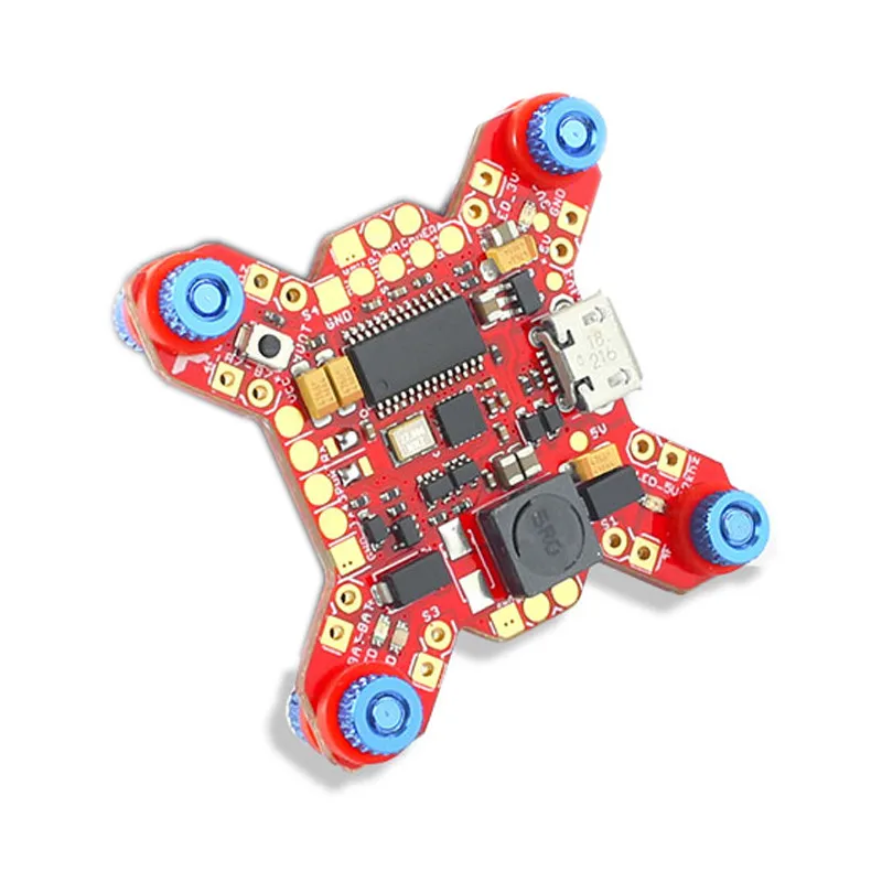 

Furious FPV F4 32Khz 16MB Flight Controller OSD Rev.2 5V 2A BEC for RC Models Multicopter Frame Part Replacement Accessories