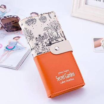 Mara's Dream, брендовый кожаный кошелек, женские кошельки, Дамский кошелек для карт, клатч, женский, Carteras Mujer Monederos, женская сумка, Feminina - Цвет: orange