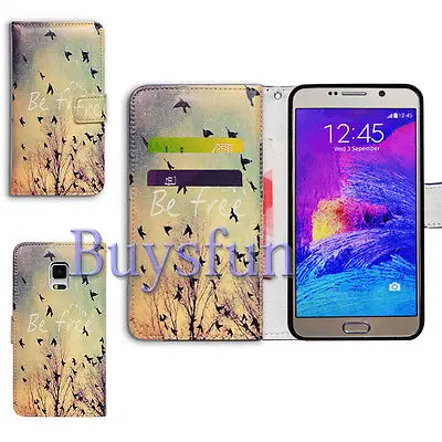 Bcov Бренд Fly Птицы Фолио Кожаный Чехол для Samsung Galaxy S5 103027877 |