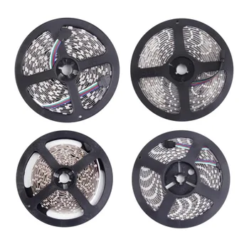 

Multi-use Light Strip Cuttable Decoration Light 5M 16ft 3528 SMD RGB 300 LEDs Light LED Sticky Strip DC 12V Lamp Not Waterproof