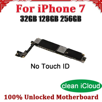 

TDHHX No iCloud For iPhone 7 Motherboard Without Touch ID,Disassemble original LogicBoard For iPhone 7 Mainboard With IOS system