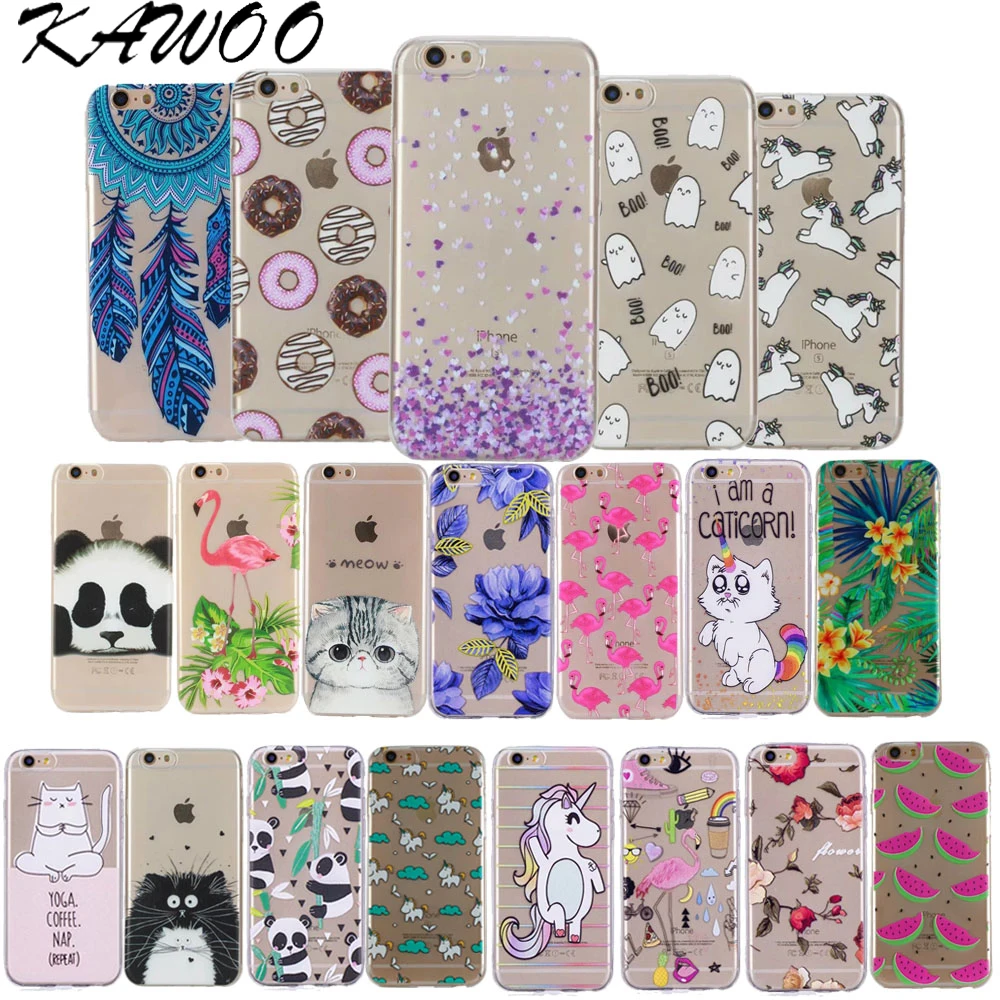 Ultra Thin Transparent Clear Soft Silicone Case Cover For iPhone X 7 8 Phone Cover Flexible Capa For iPhone 6s 5 SE 7 Plus Coque1