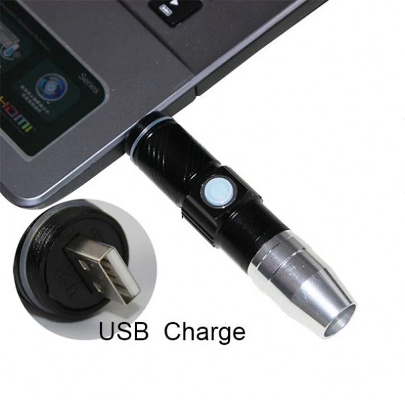 Mini 365nm UV Flashlight CREE LED Fluorescence Detection Purple Violet Light USB UV Led Flashlight Torch Light UV Led Lamp (14)