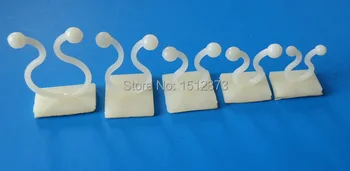

100pcs/lot KL-5 adshesive tie holder twist lock nylon66 material