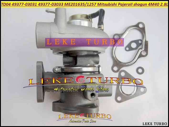TD04-12T 49377-03031 49377-03033 ME201635 ME201257 Turbo Turbocharger For Mitsubishi Pajero II SHOGUN 2.8L TD 4M40 125HP (2)