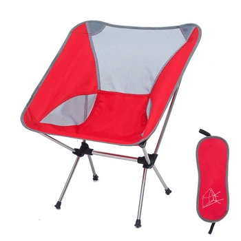 

Portable Beach Fishing Chair Ultralight Folding Camping Chair Outdoor Travel Picnic Festival Hiking Backpacking Lightweight