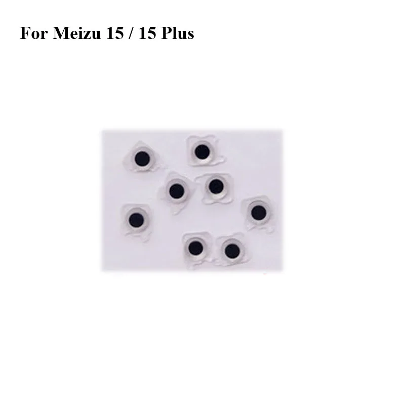 

2PCS For Mei zu 15 meizu15 Replacement Back Flash light Flashlight lamp glass lens cover Meizu15 plus 15plus Spare Parts