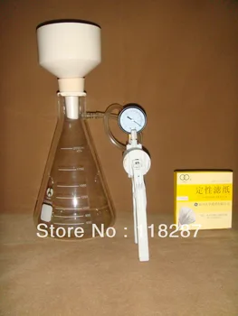 

2000 ml Filtration set(filtration flask+Buchener Funnel+Vacuum pump+filter paper)