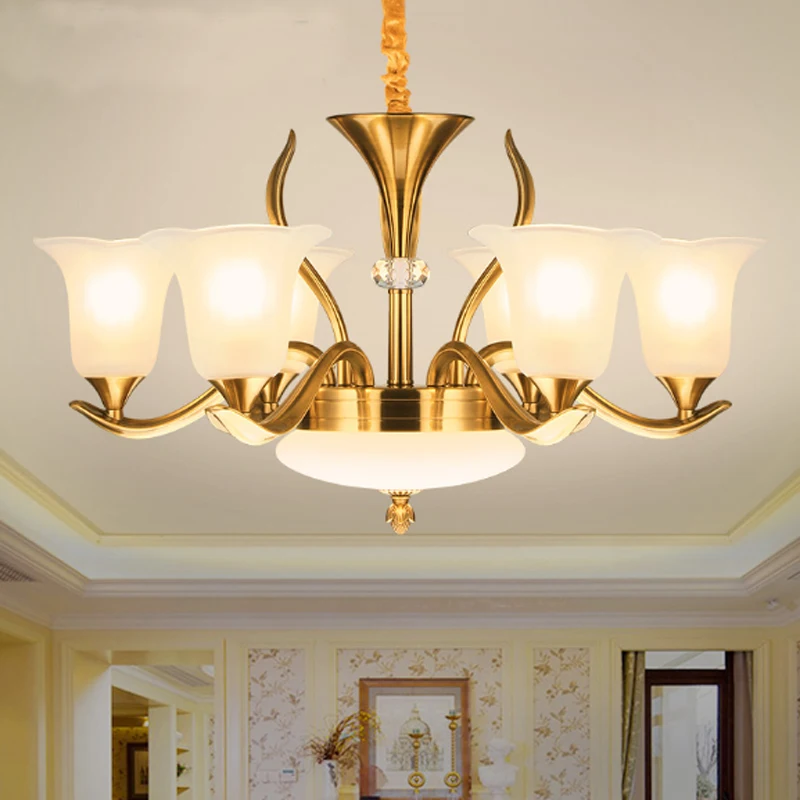 

Crystal chandelier zinc alloy living room modern chandeliers lights atmospheric crystal lamps bedroom restaurant led chandelier