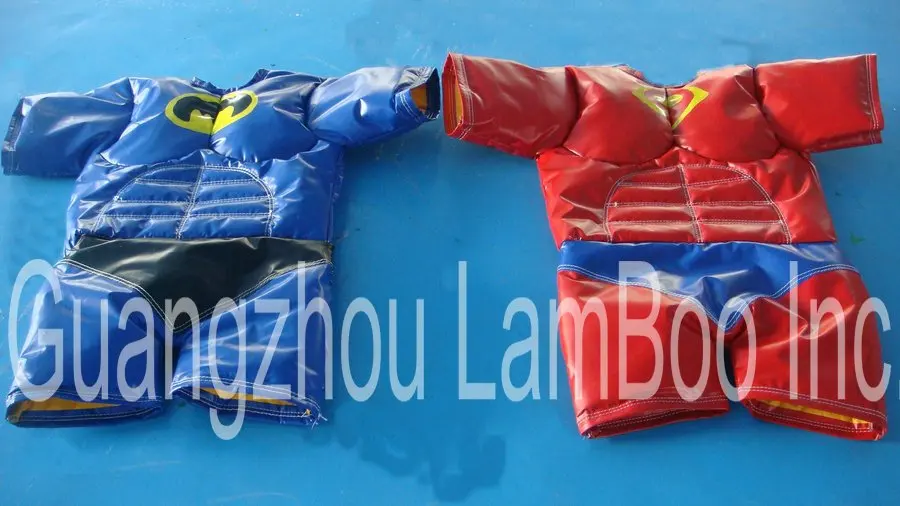 

HOT Batman & Superman Sumo Wrestling Suits for Kids/2 pcs included/Commerical Quality/DHL FREE SHIPPING/