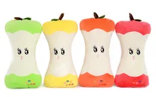 50cm 70cm Creative apple pillow cushion small apple plush toy fruit pillow best sleeping pillow for