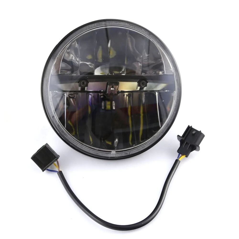7 Inch Round Led Headlight for Jeep Wrangler (3)