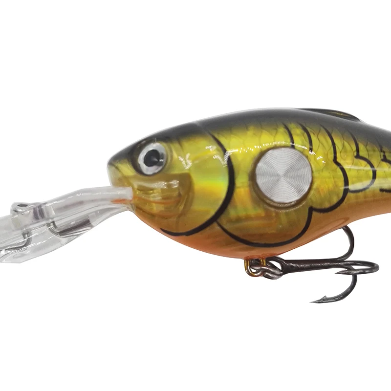 OUTKIT Crankbait 55 мм 10 г 1,8-3,9 м 1 шт. жесткие рыболовные приманки плавающие воблеры Кривошипные жесткие приманки Крючки морская ловля карпа