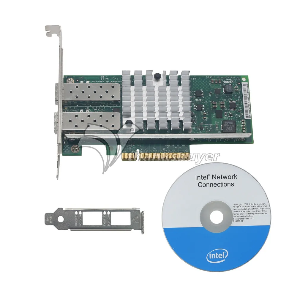 Ethernet Adapter 10Gb 2 Port BNT10G42BF X520 SR2 DA2 Gigabit Fiber Network Card E10G42BFSR