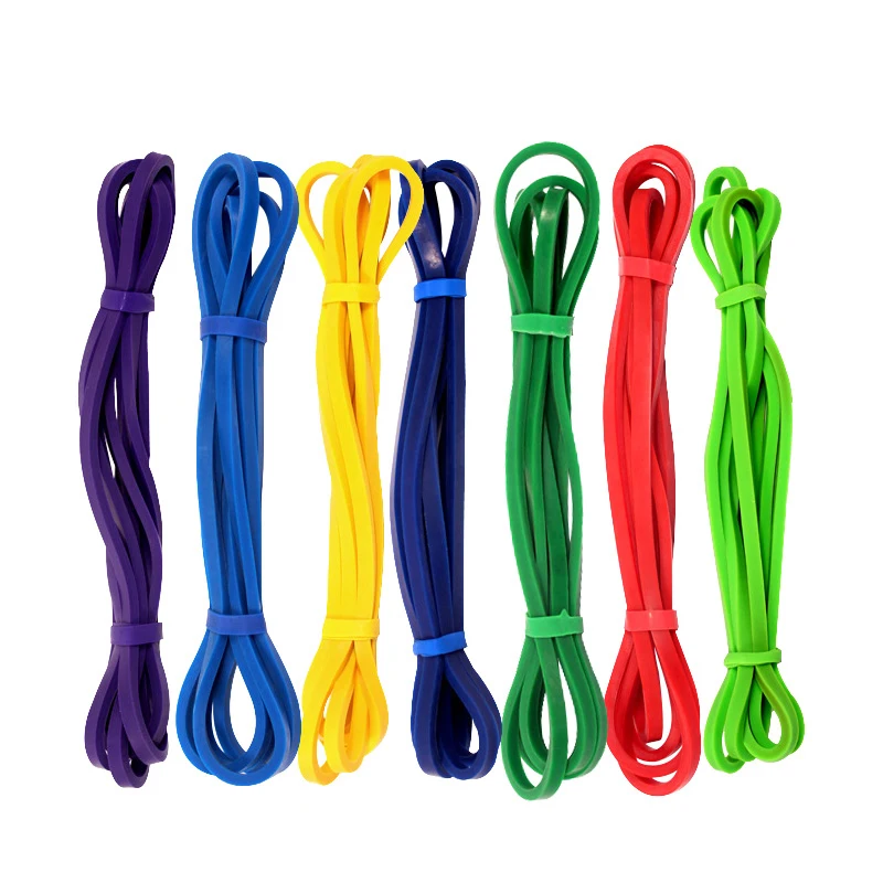 Fitness Equipment Cross Fit Loop Pull Up Physical Resistance Bands 9 Colors Rubber Expander belt 208cm | Спорт и развлечения