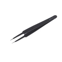 2 шт./партия антистатические прецизионные пинцеты набор инструментов для ремонта электроники немагнитные стальные тонкий Пинцет Горячая Распродажа