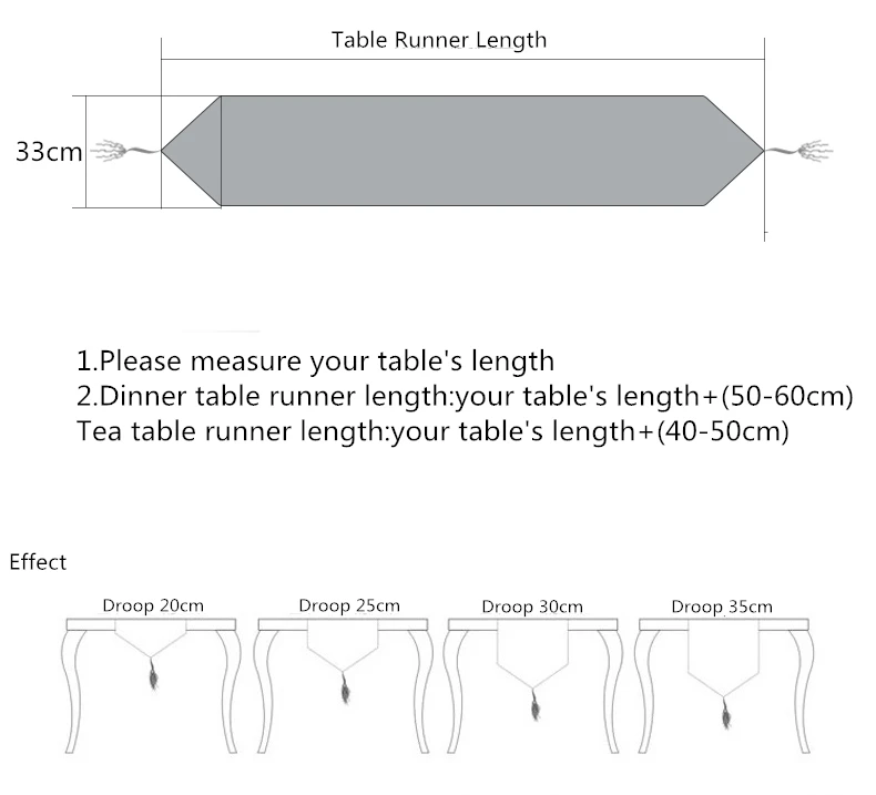 Simple Geometry Style Table Runner For Hallway Cabient 1pcs Multi Sizes Table Runners Dustproof Quality Exquisite Table Runners
