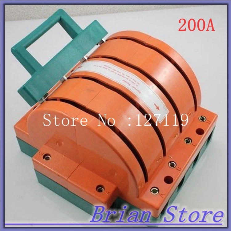 

Heavy Duty 4Poles Double Throw 4PDT 200A Safety Knife Blade Disconnect Switches