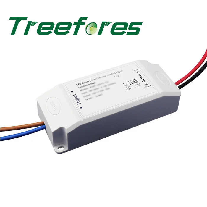 Тонкий светодиодный драйвер 6 Вт 8 10 12 IP67 IP20 DALI Triac 0 в 1 В ШИМ трансформатор с