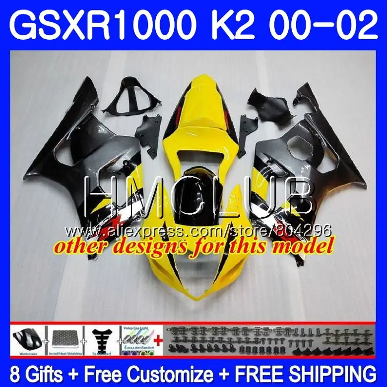 Pepephone красный средства ухода за кожей для SUZUKI GSXR 1000 GSXR1000 GSXR1000 00 01 02 31HM20 GSXR-1000 00 01 02 K2 GSX R1000 2000 2001 2002 обтекатель
