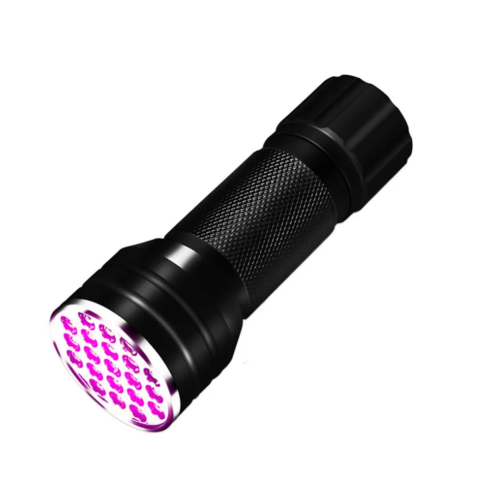 

3 x AAA Powered Mini 21 Lamps Portable UV Flashlight 395NM Violet Light LED UV Torch Light Detector for Currency Pet Urine Amber