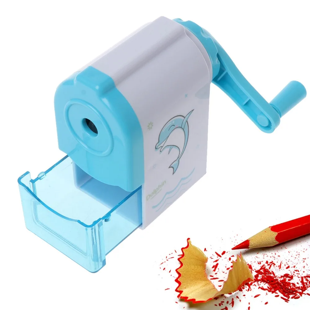 Hot Sale Hand Mechanical Pencil Sharpeners Cartoon Print Windmill